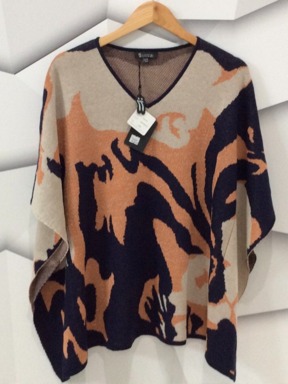 Sisters V-Neck Kaftan/Poncho/Sweater *NWT*